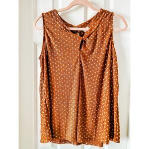 Cato Est 1946 Sleeveless Blouse Size M
